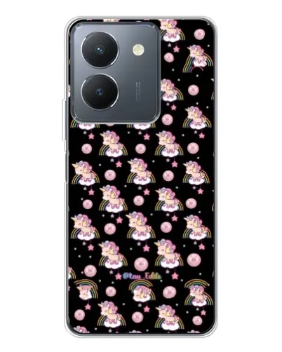 Чехол для Vivo S30 с картинкой «Magic Unicorn паттерн»