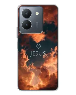 Чехол для Vivo S30 с картинкой «Сияние Имени Jesus»