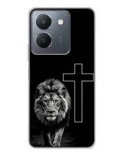 Чехол для Vivo S30 с картинкой «Лев и Крест»