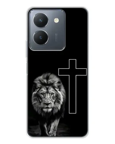 Чехол для Vivo S30 с картинкой «Лев и Крест»
