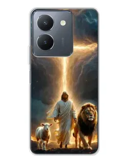 Чехол для Vivo S30 с картинкой «Лев Иуды и Свет»