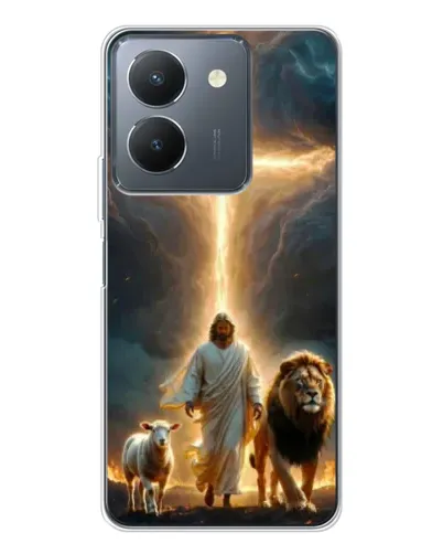 Чехол для Vivo S30 с картинкой «Лев Иуды и Свет»