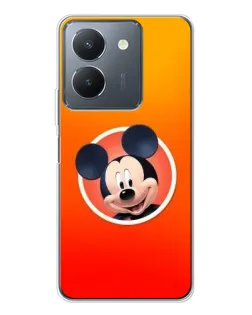 Чехол для Vivo S30 с картинкой «Mickey в круге»