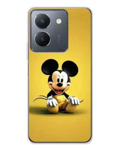 Чехол для Vivo S30 с картинкой «Микки на желтом»