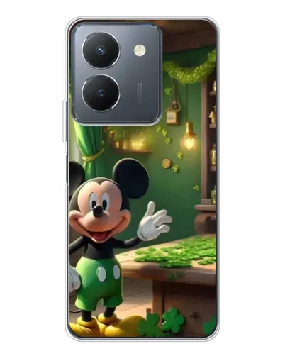 Чехол для Vivo S30 с картинкой «Микки в мастерской»