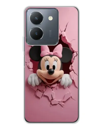 Чехол для Vivo S30 с картинкой «Минни сквозь стену»