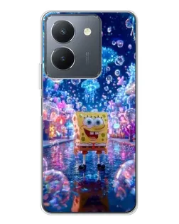 Чехол для Vivo S30 с картинкой «Неоновый океан»