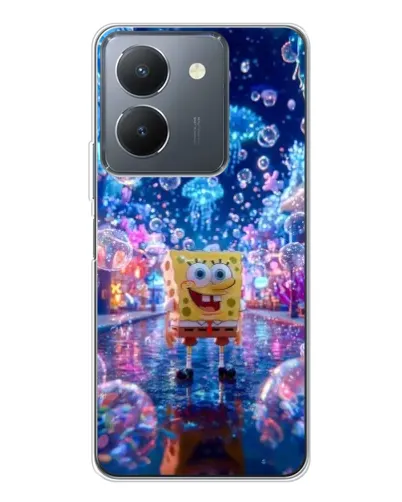 Чехол для Vivo S30 с картинкой «Неоновый океан»