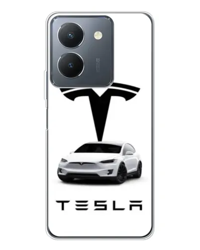 Чехол для Vivo S30 с картинкой «Tesla White Style» Чехол для Vivo S30 с картинкой «Tesla White Style»