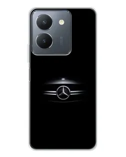 Чехол для Vivo S30 с картинкой «Mercedes — абстрактные линии»