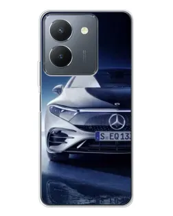 Чехол для Vivo S30 с картинкой «Mercedes EQ — будущее»