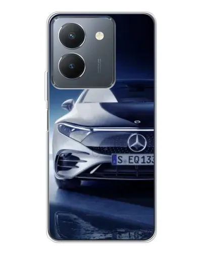 Чехол для Vivo S30 с картинкой «Mercedes EQ — будущее»