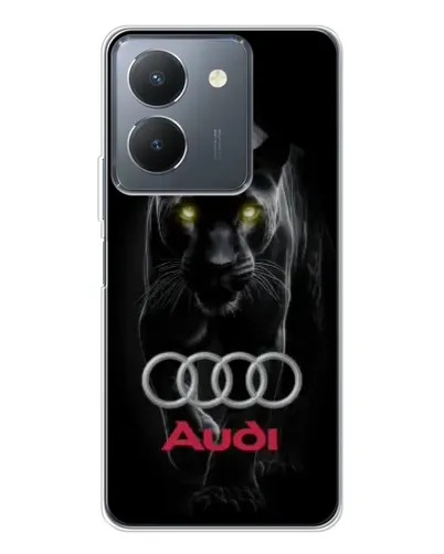 Чехол для Vivo S30 с картинкой «Пантера и Audi» Чехол для Vivo S30 с картинкой «Пантера и Audi»