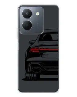 Чехол для Vivo S30 с картинкой «Задняя часть Audi — арт»