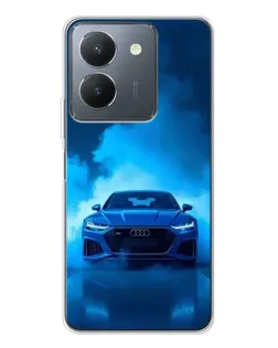 Чехол для Vivo S30 с картинкой «Audi — голубая энергия»