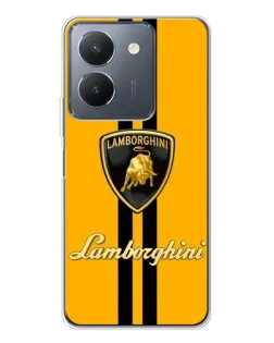 Чохол для Vivo S30 з картинкою «Lamborghini Stripe жовтий»