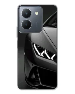 Чехол для Vivo S30 с картинкой «Lamborghini фары детализация»