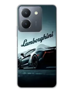 Чехол для Vivo S30 с картинкой «Классическая надпись Lamborghini»