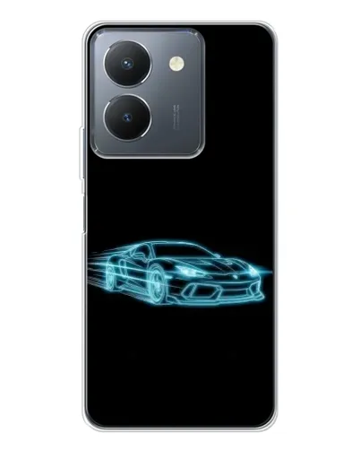 Чехол для Vivo S30 с картинкой «Неоновый контур Lamborghini» Чехол для Vivo S30 с картинкой «Неоновый контур Lamborghini»