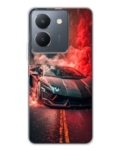 Чехол для Vivo S30 с картинкой «Lamborghini красный дым» Чехол для Vivo S30 с картинкой «Lamborghini красный дым»