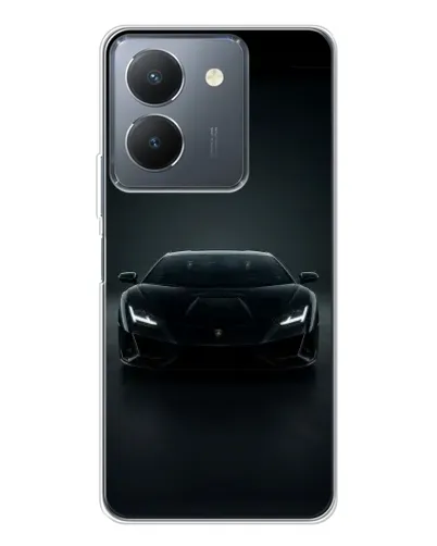 Чехол для Vivo S30 с картинкой «Черный Lamborghini Aventador» Чехол для Vivo S30 с картинкой «Черный Lamborghini Aventador»