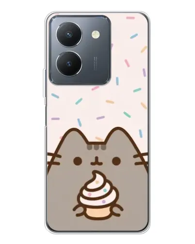 Чехол для Vivo S30 с картинкой «Пушин с кексом» Чехол для Vivo S30 с картинкой «Пушин с кексом»