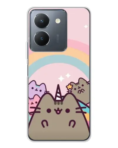 Чехол для Vivo S30 с картинкой «Единорог Pusheen» Чехол для Vivo S30 с картинкой «Единорог Pusheen»