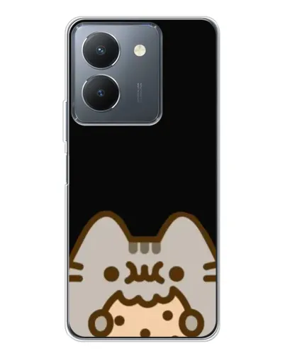 Чехол для Vivo S30 с картинкой «Пушин на черном» Чехол для Vivo S30 с картинкой «Пушин на черном»