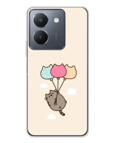 Чехол для Vivo S30 с картинкой «Пушин на шариках» Чехол для Vivo S30 с картинкой «Пушин на шариках»
