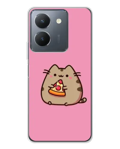 Чехол для Vivo S30 с картинкой «Пушин с пиццей» Чехол для Vivo S30 с картинкой «Пушин с пиццей»