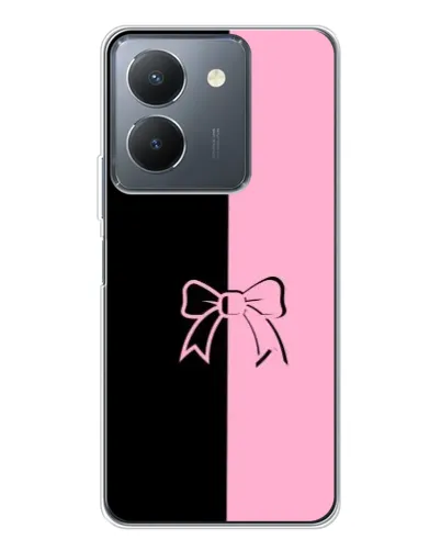 Чехол для Vivo S30 с картинкой «Половинки банта»