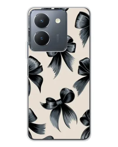 Чехол для Vivo S30 с картинкой «Банты Coquette»