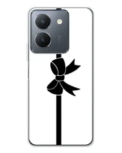 Чехол для Vivo S30 с картинкой «Вертикальный бант»