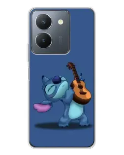 Чехол для Vivo S30 с картинкой «Стич с укулеле»