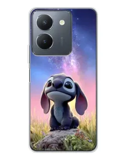 Чехол для Vivo S30 с картинкой «Стич на рассвете»