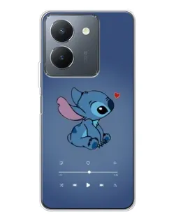 Чехол для Vivo S30 с картинкой «Музыкальный Stitch»