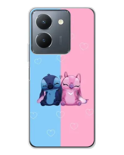 Чехол для Vivo S30 с картинкой «Stitch и Angel Love» Чехол для Vivo S30 с картинкой «Stitch и Angel Love»