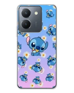 Чехол для Vivo S30 с картинкой «Паттерн со Стичем»