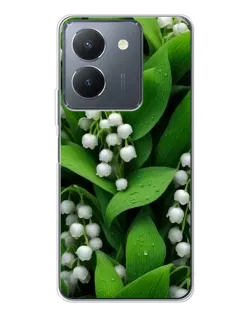Чехол для Vivo S30 с картинкой «Ландыши в зелени»