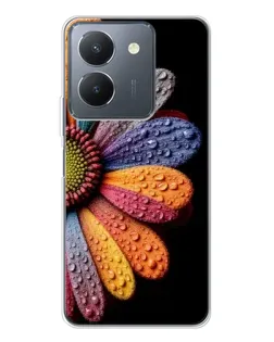 Чехол для Vivo S30 с картинкой «Радужный цветок»
