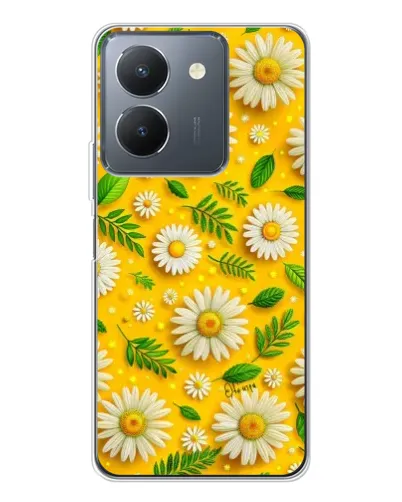 Чехол для Vivo S30 с картинкой «Ромашковое солнце»