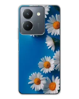 Чехол для Vivo S30 с картинкой «Белоснежные маргаритки»