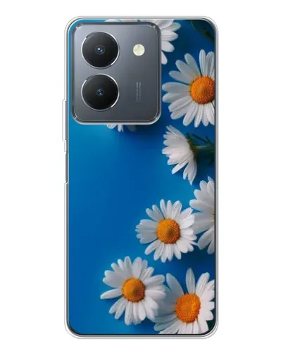 Чехол для Vivo S30 с картинкой «Белоснежные маргаритки»