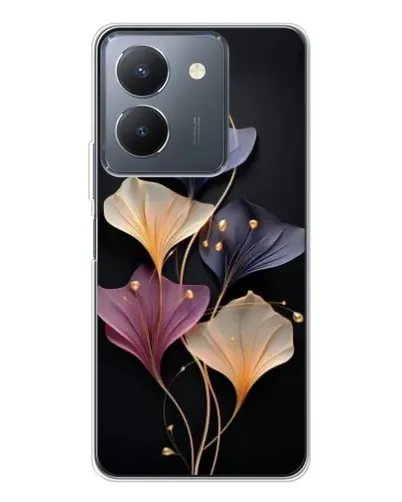 Чехол для Vivo S30 с картинкой «Лиловые цветы грации»