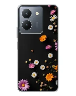Чехол для Vivo S30 с картинкой «Цветочная композиция»