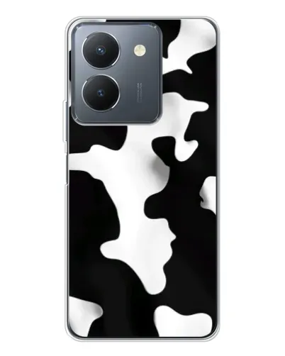 Чехол для Vivo S30 с картинкой «Черно-белое пятно»