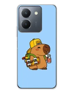 Чехол для Vivo S30 с картинкой «Капибара на скейте» Чехол для Vivo S30 с картинкой «Капибара на скейте»