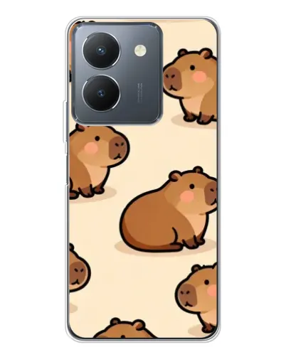 Чехол для Vivo S30 с картинкой «Паттерн милых капибар» Чехол для Vivo S30 с картинкой «Паттерн милых капибар»