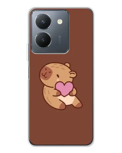 Чехол для Vivo S30 с картинкой «Капибара с сердцем» Чехол для Vivo S30 с картинкой «Капибара с сердцем»