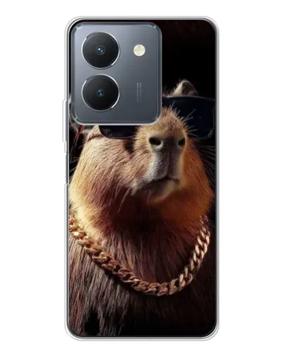 Чехол для Vivo S30 с картинкой «Капибара золотая цепь» Чехол для Vivo S30 с картинкой «Капибара золотая цепь»